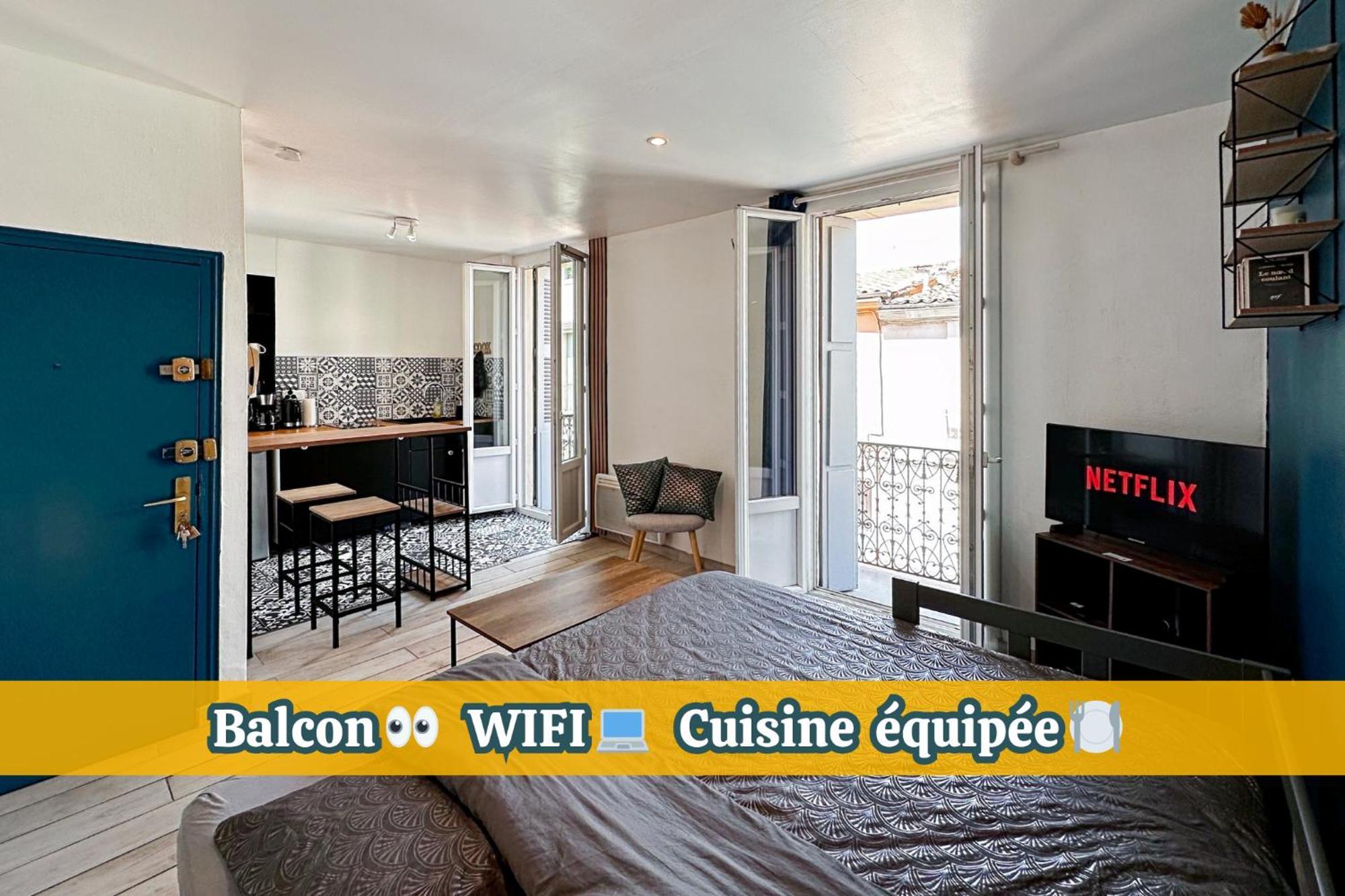 Appartement Entier Cosy Avec Balcon - Centre مونبيلييه المظهر الخارجي الصورة